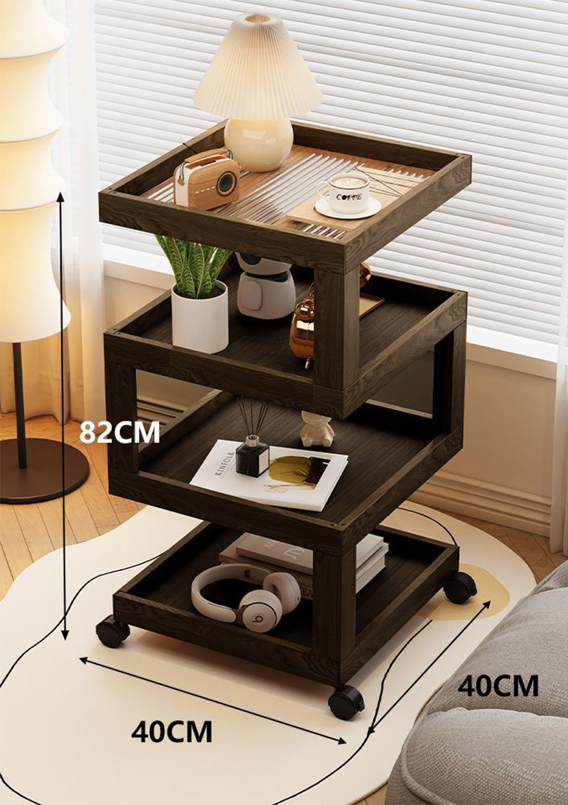 Four-layer 40cm walnut color changhong model