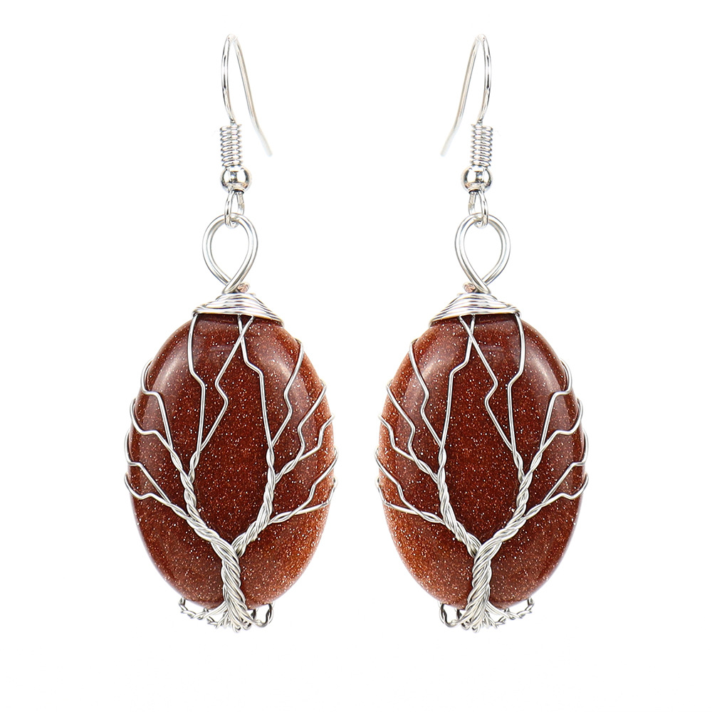 6:White k gold sand stone