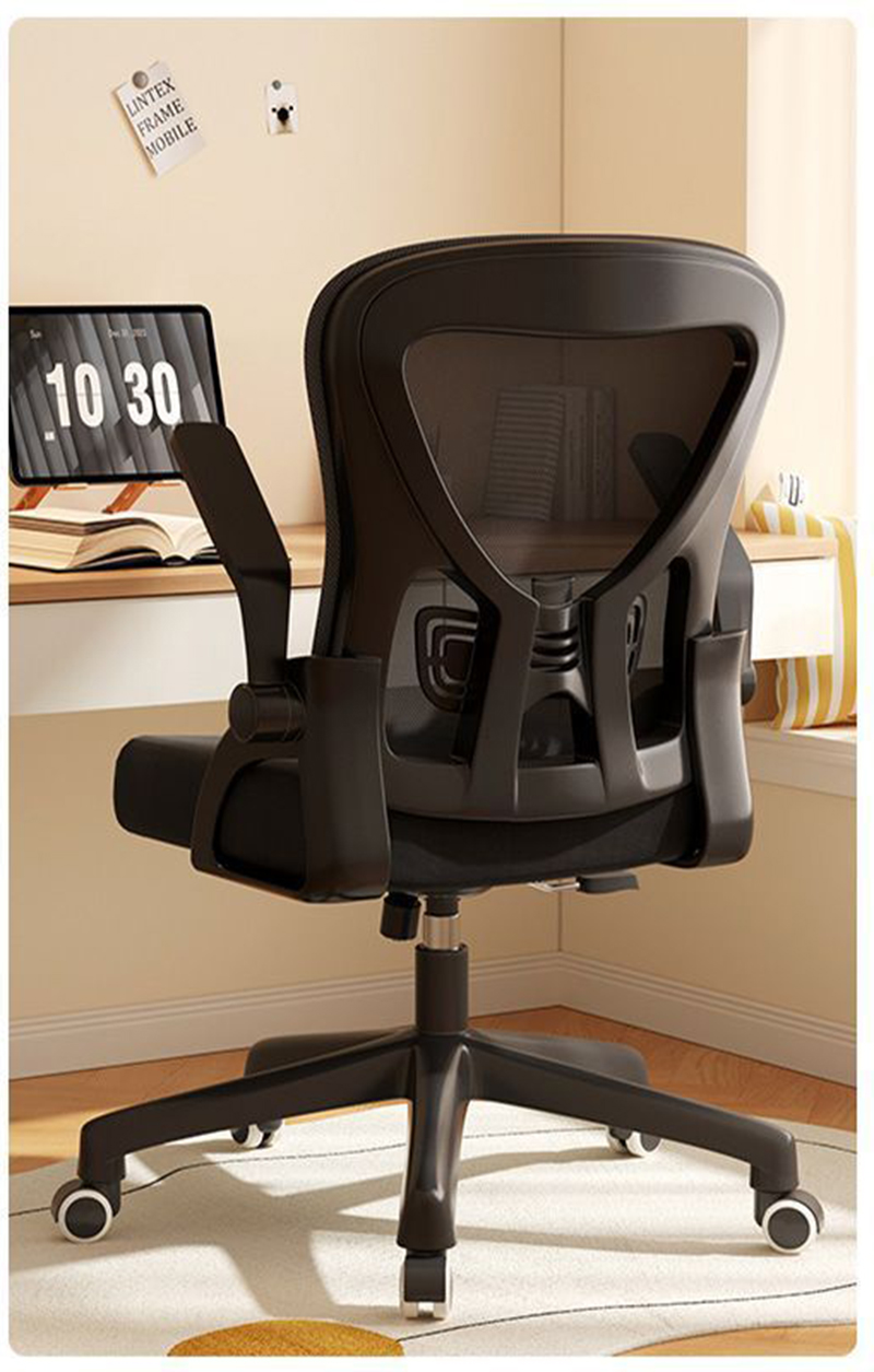 Black frame and black mesh nylon rotation