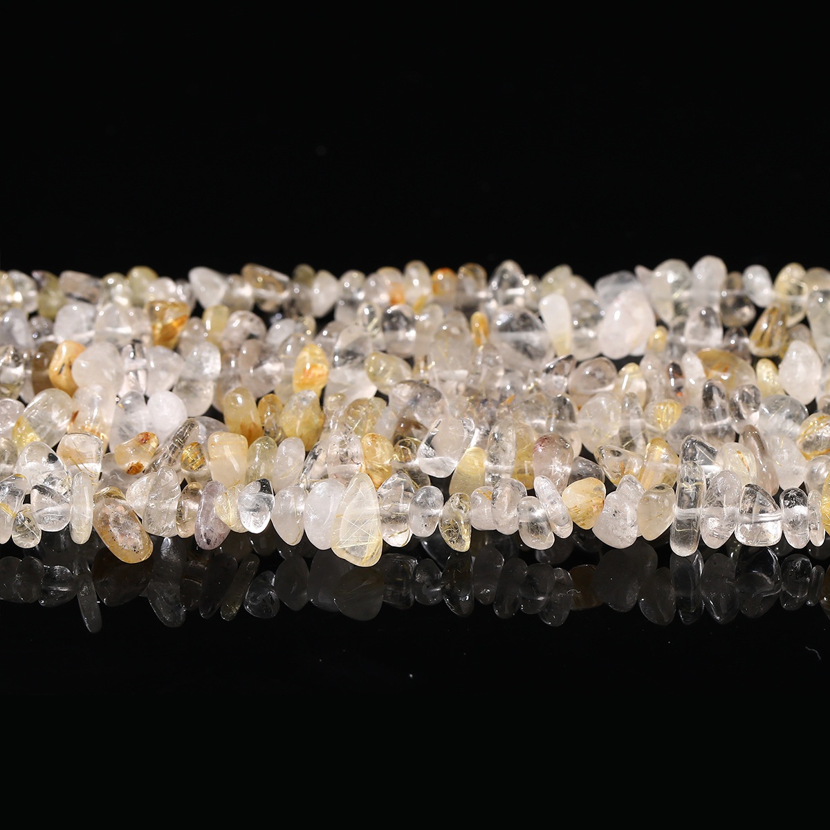 Gold Rutilated Quartz 5-8mm