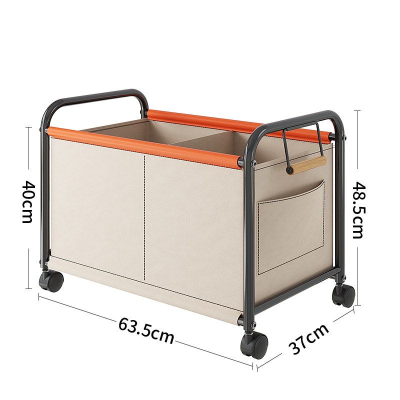 Large-Black Tube-Cream White