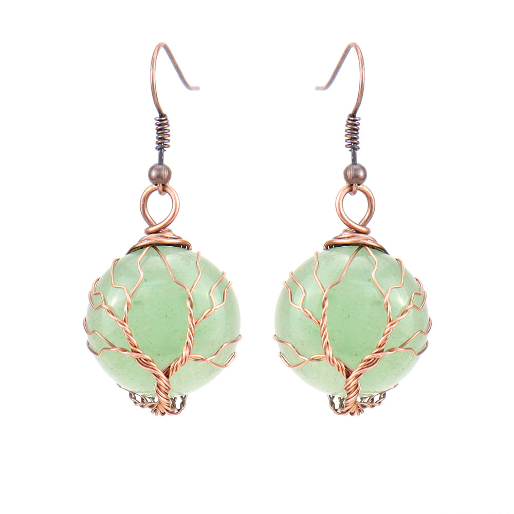 5:Ancient red copper   green aventurine