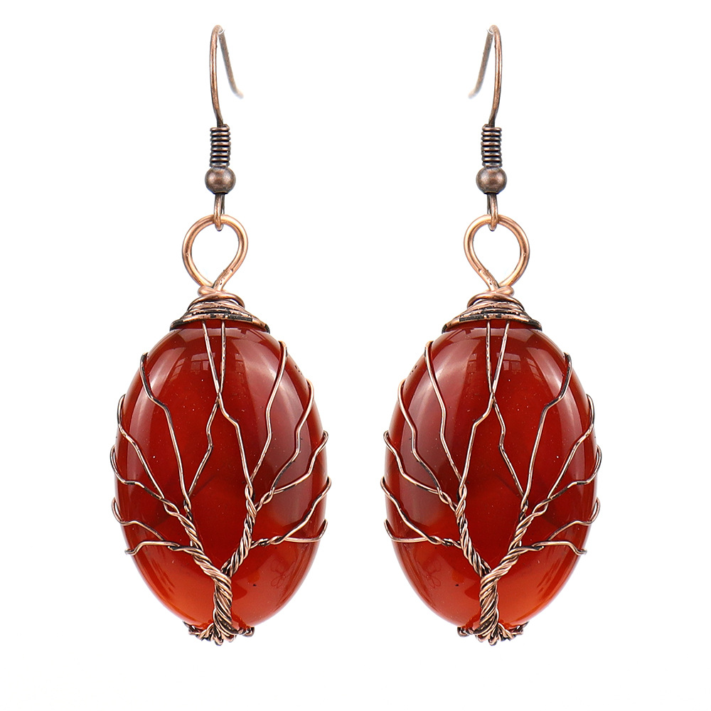 Ancient red copper   red agate