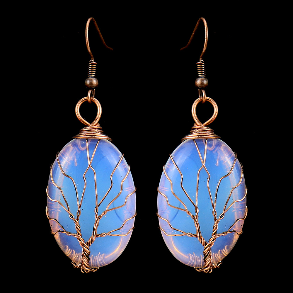 Ancient red copper   opal (synthetic)