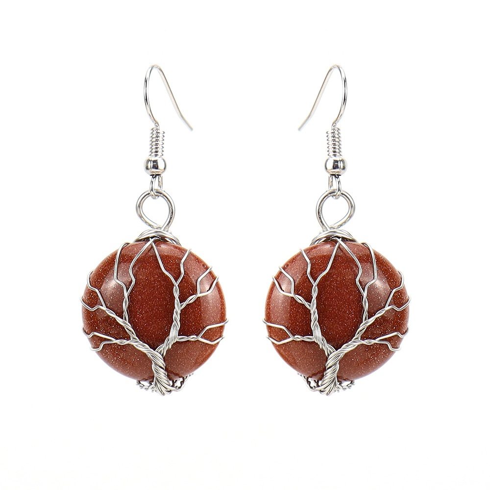 White k gold sand stone