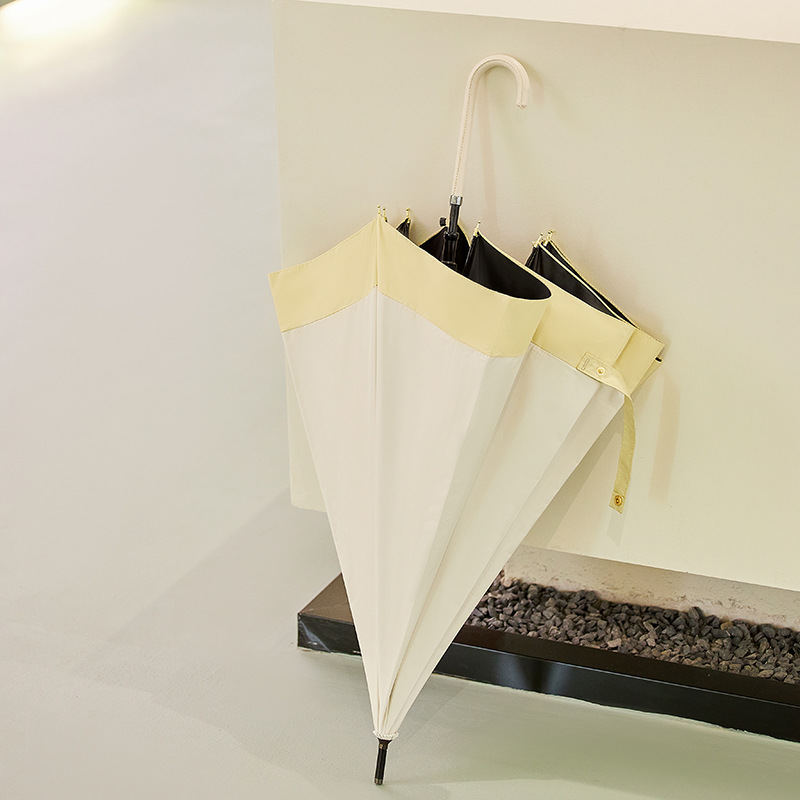 Milk yellow edge (black rubber sunscreen)