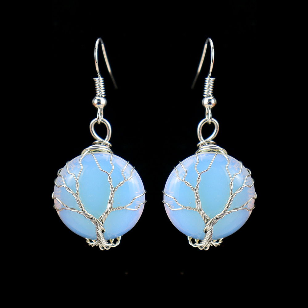 9:White k  opal (synthetic)