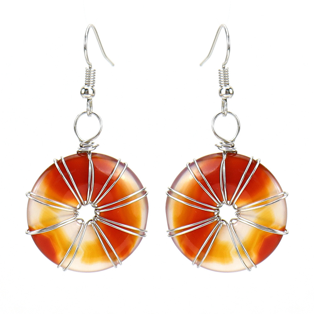 3:Silver   red agate