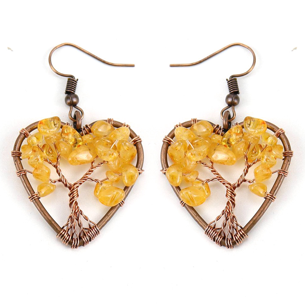 Ancient red copper   citrine