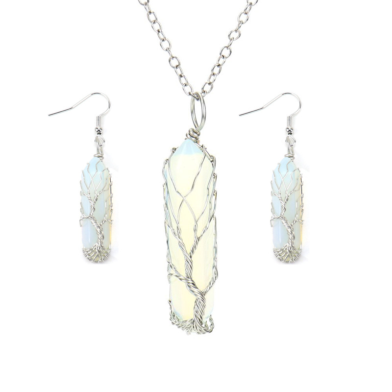 7:Opal (necklace   earrings)