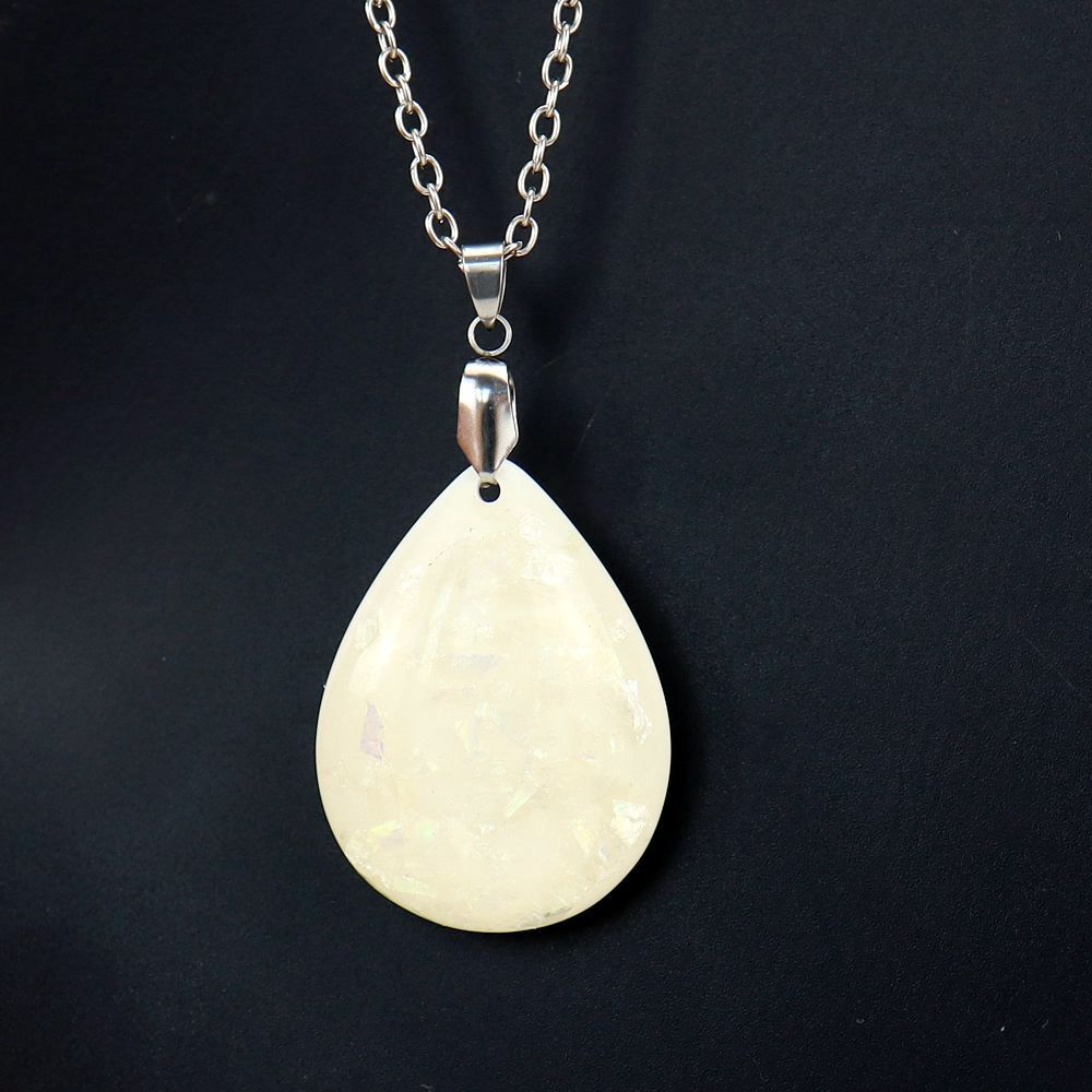 Shell slices - white type a