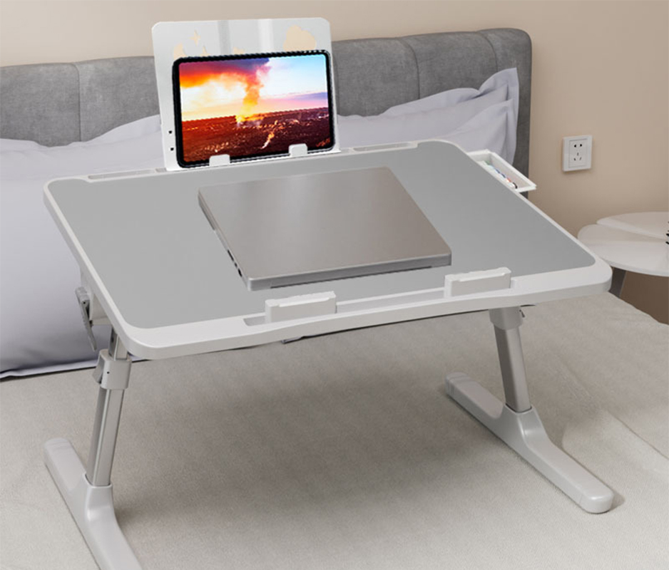 Silver gray card slot   anti-slip tray   drawer   bookshelf