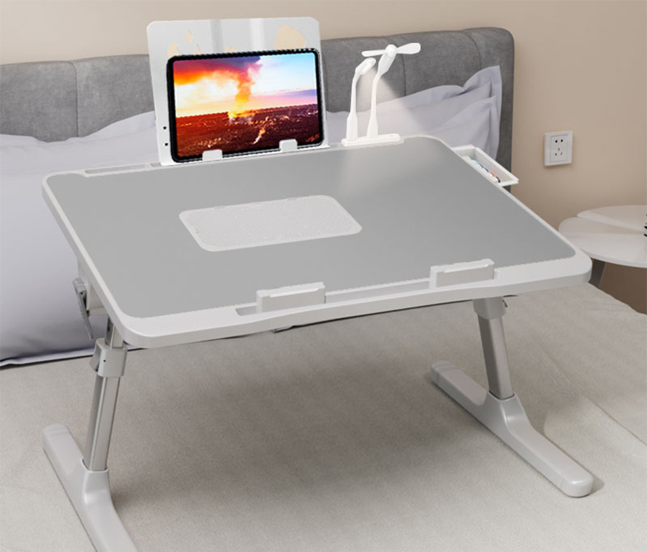 Silver gray card slot   anti-slip tray   drawer   bookshelf   usb   radiator