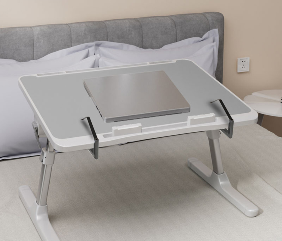 Silver gray card slot   anti-slip tray   book clip