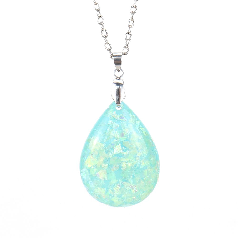 1:Shell slices - lake blue type a