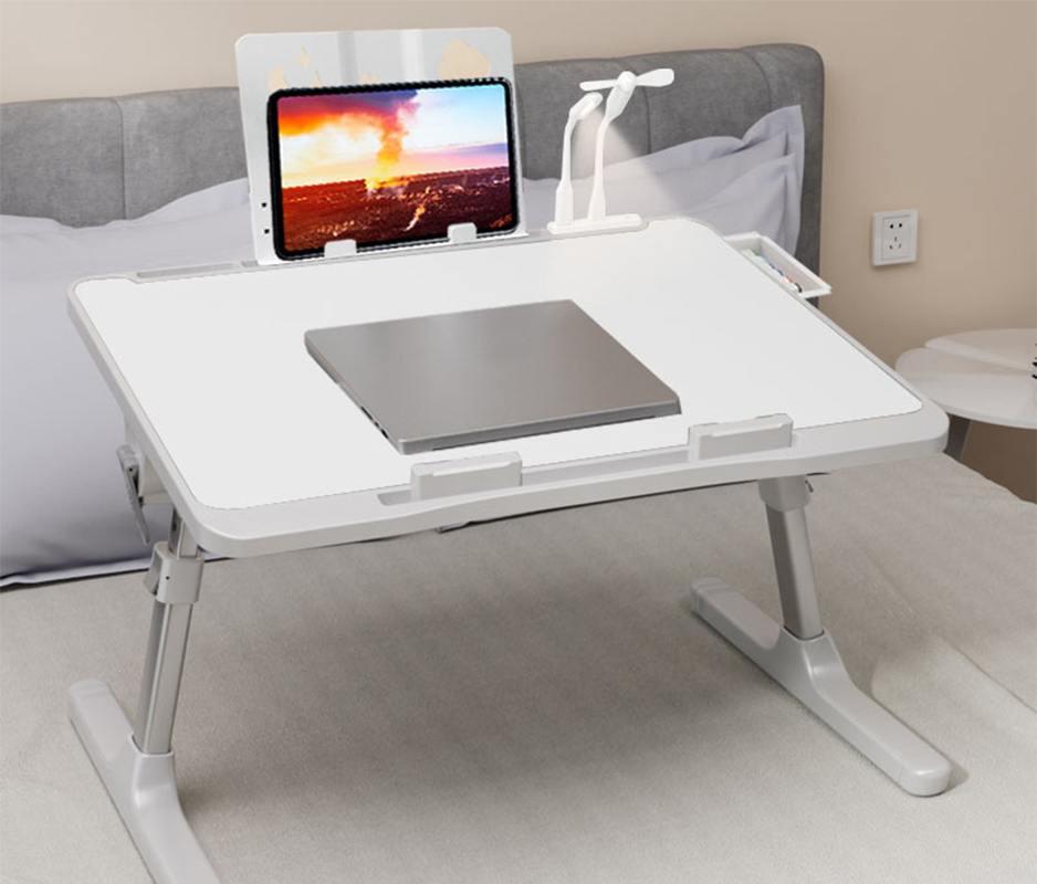 Warm white card slot   anti-slip tray   drawer   bookshelf   usb