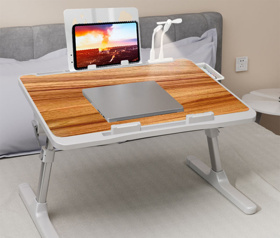 Walnut card slot   anti-slip tray   drawer   bookshelf   usb