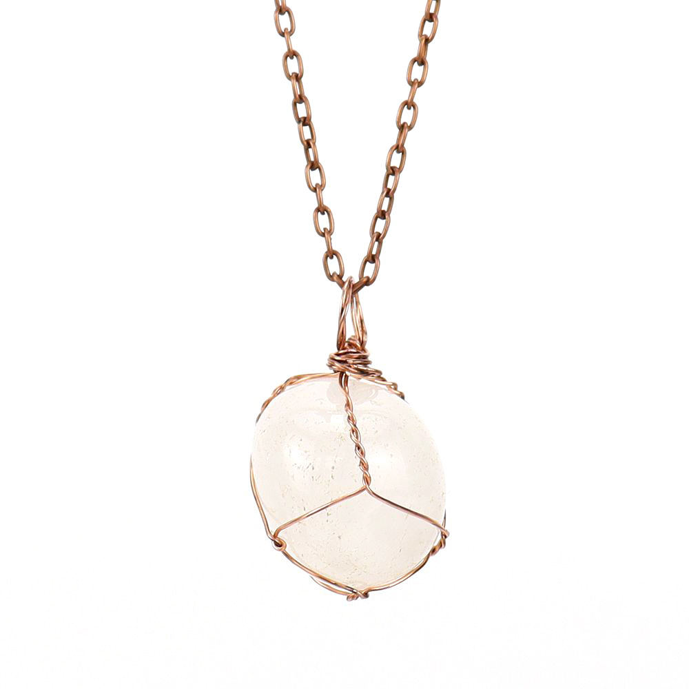 7:Ancient red copper white crystal