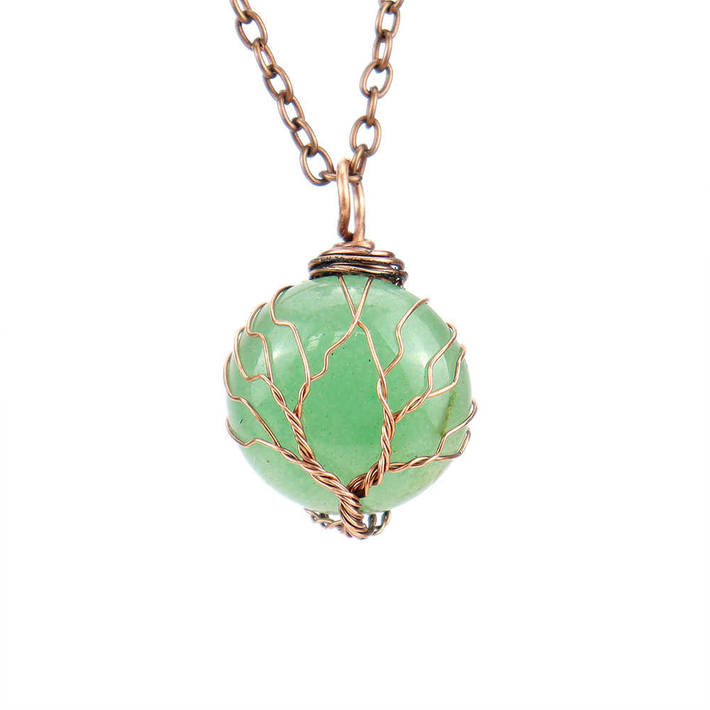 5:Ancient red copper   green aventurine