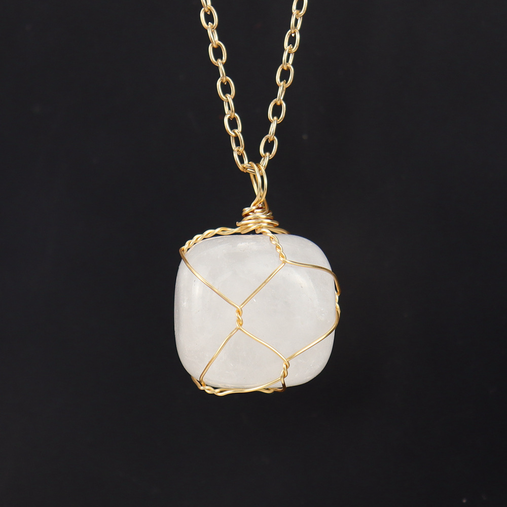 7:Gold white crystal