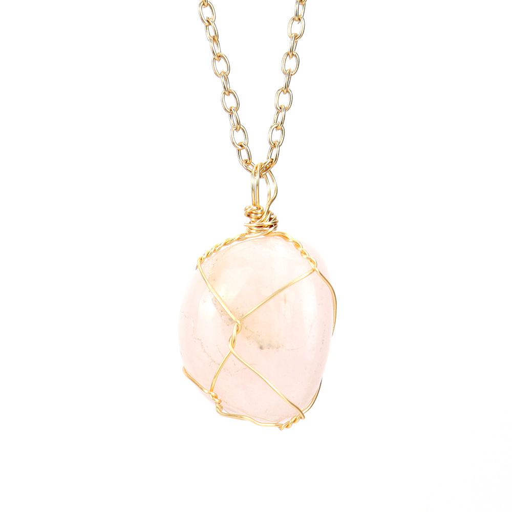 8:Gold  rose quartz