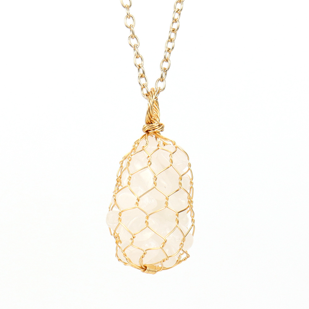 7:Gold white crystal