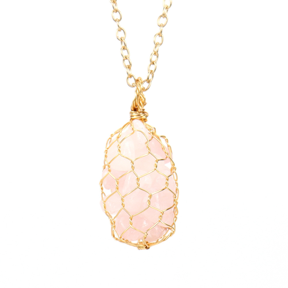 8:Gold  rose quartz
