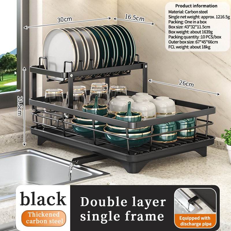 HD02 Black Double Layer Large