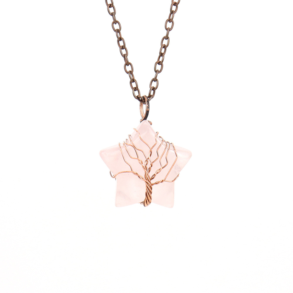 7:Ancient red copper   pink quartz