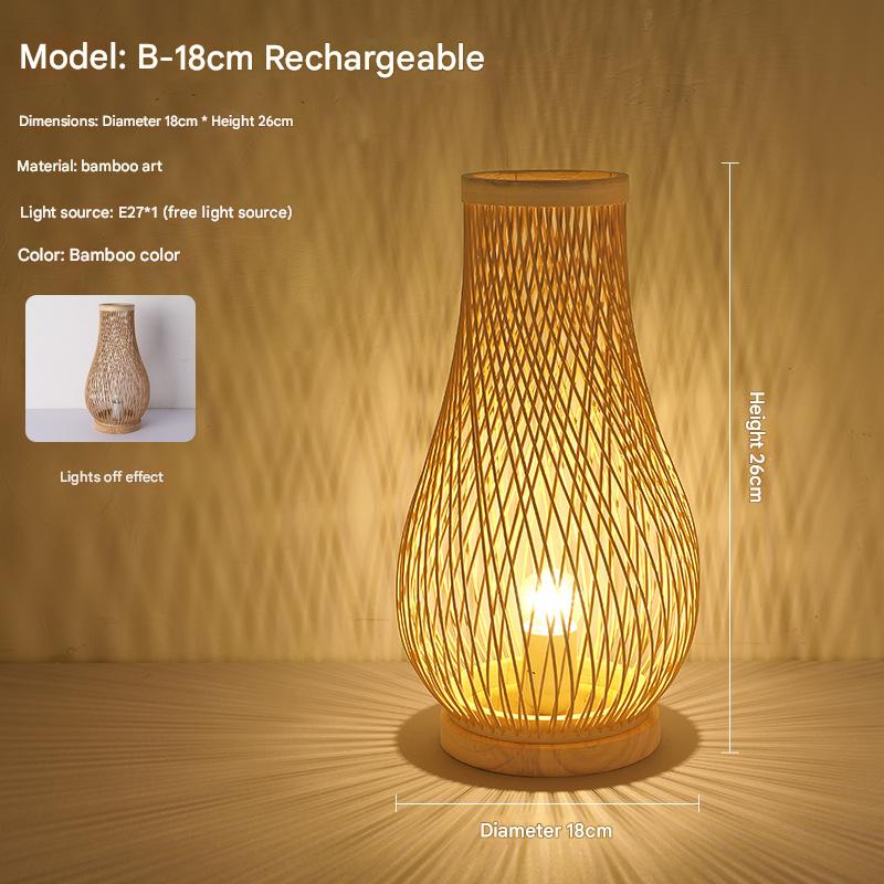 19*42 wooden pillar lantern charging model