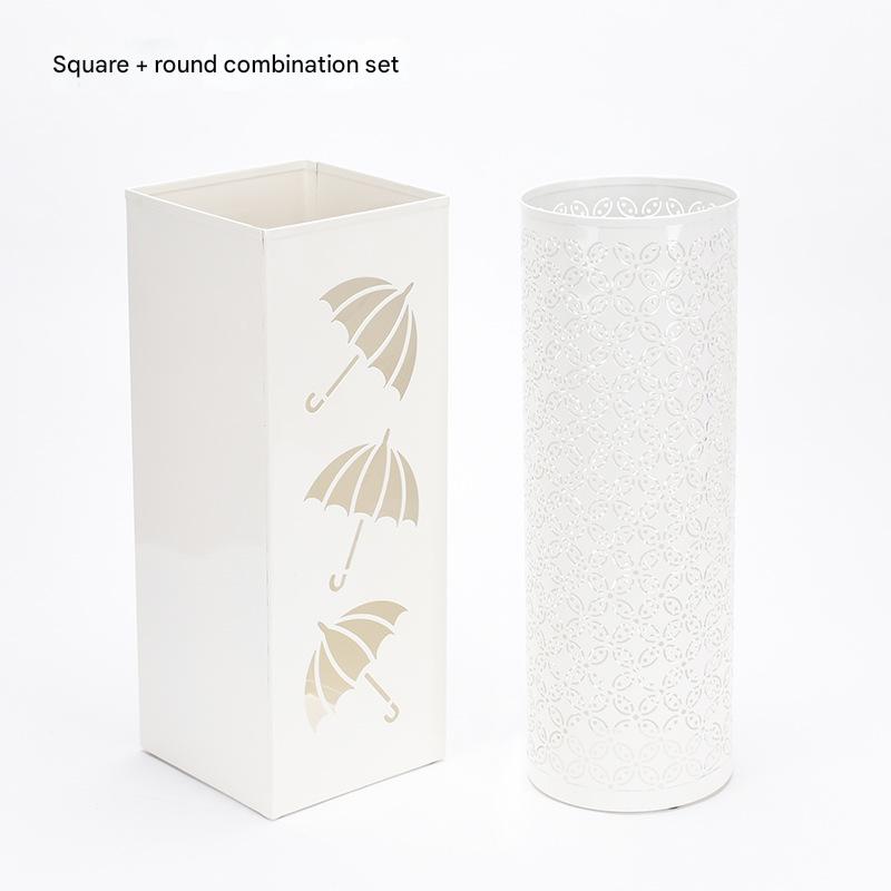 5007.5010 square umbrella   round four-leaf clover blister pack white