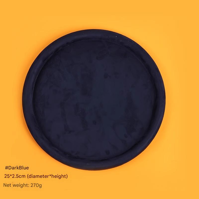 Dark blue positive circle