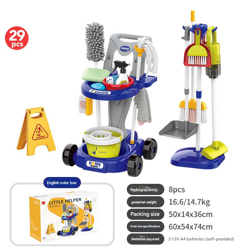 29-piece set/large vacuum cleaner/Blue/66766