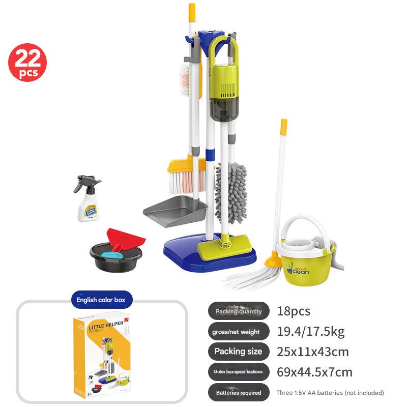 22-piece set/large vacuum cleaner/Blue/66771