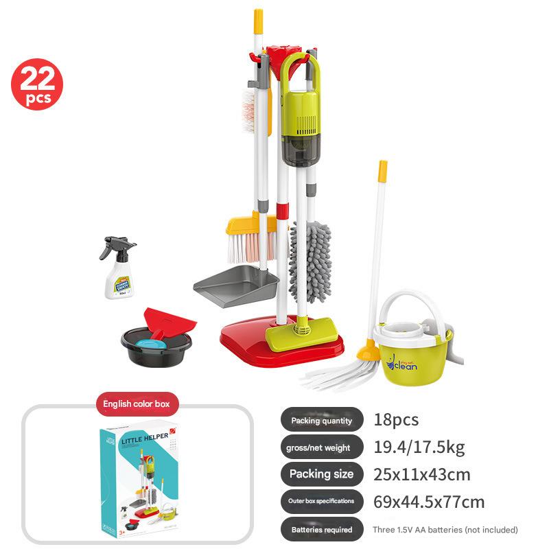 22-piece set/large vacuum cleaner/red/66772