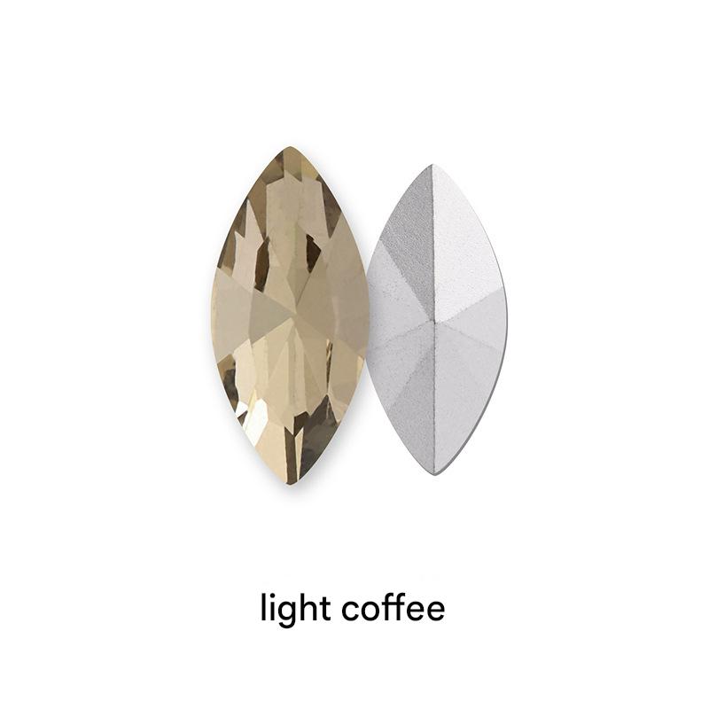 Light coffee 3*6mm