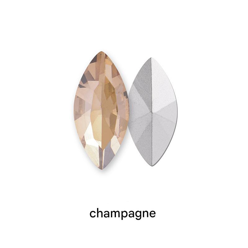 Golden champagne 3*6mm