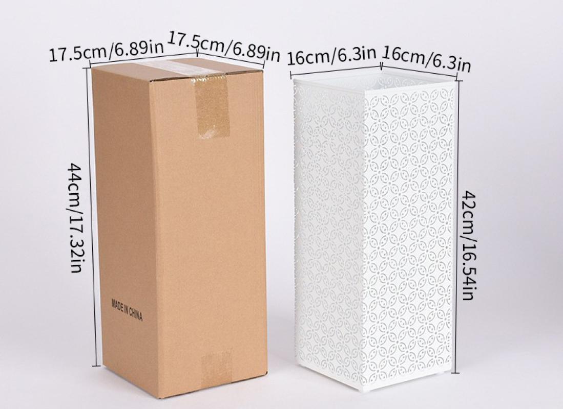 5028 square four-leaf clover box-white