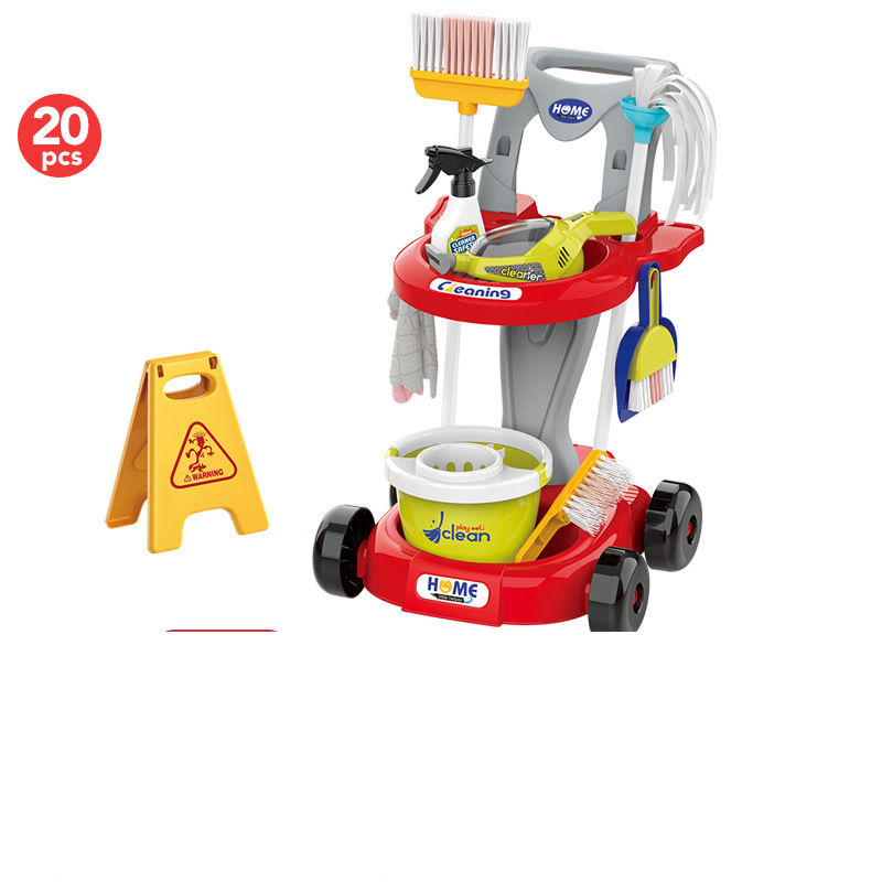 20-piece set/small vacuum cleaner/red/66769