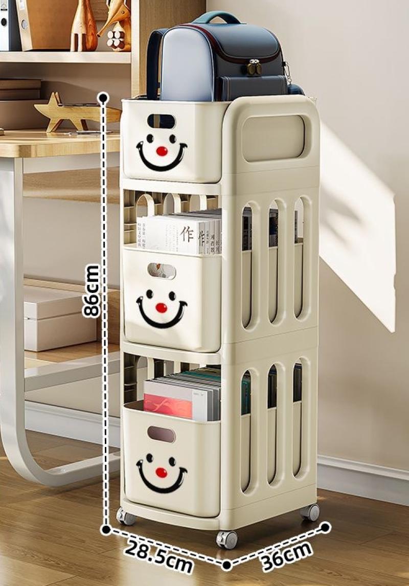 3 layers - cream color [smiley face style]