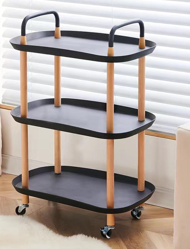 Boat shape-Black-three layers