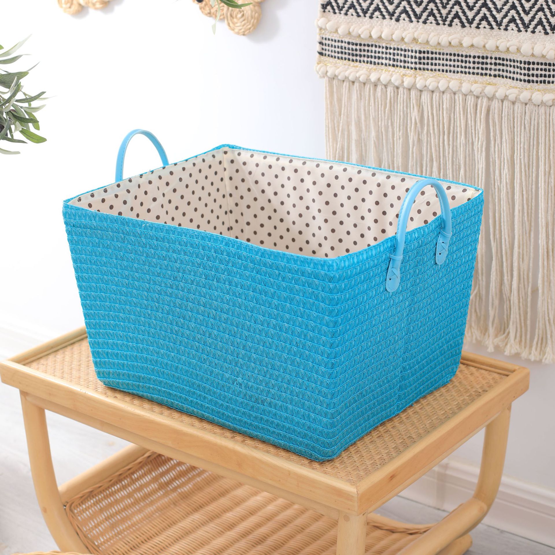 (dot lining) sapphire blue 45*35*25 [density board]]