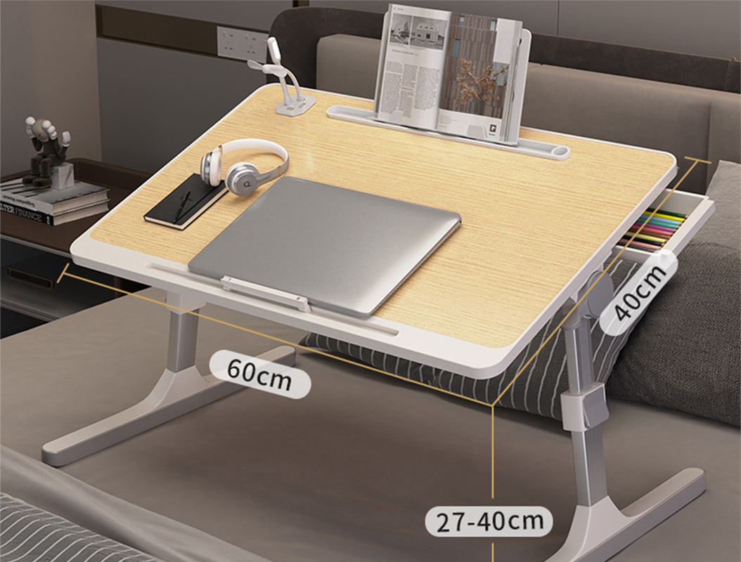 Walnut color   stall   drawer   bookshelf   usb fan light