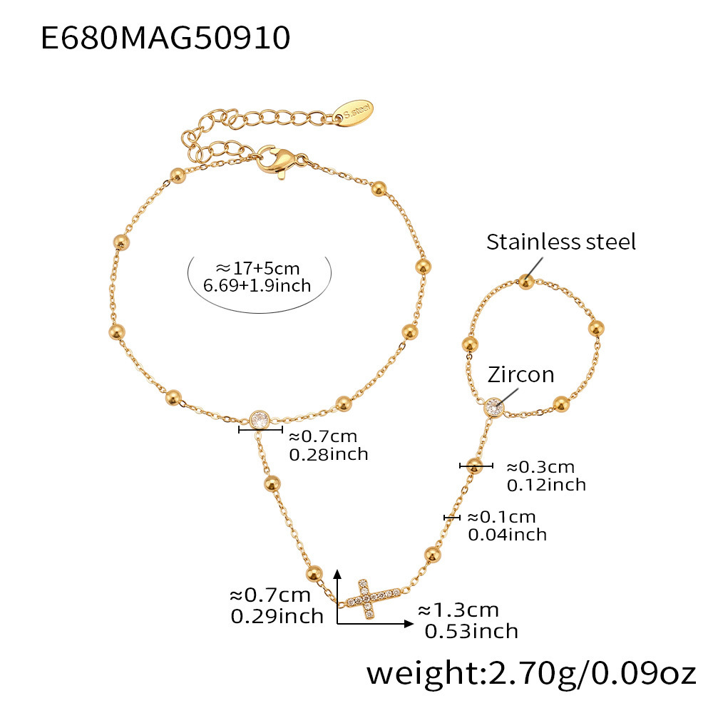 1:E680- Golden bracelet