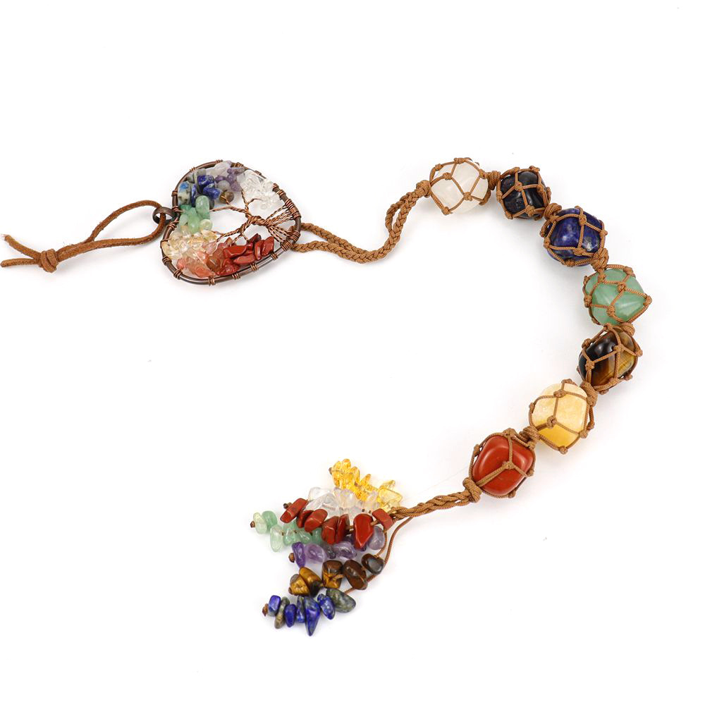 Ancient red copper heart-shaped tree root life tre