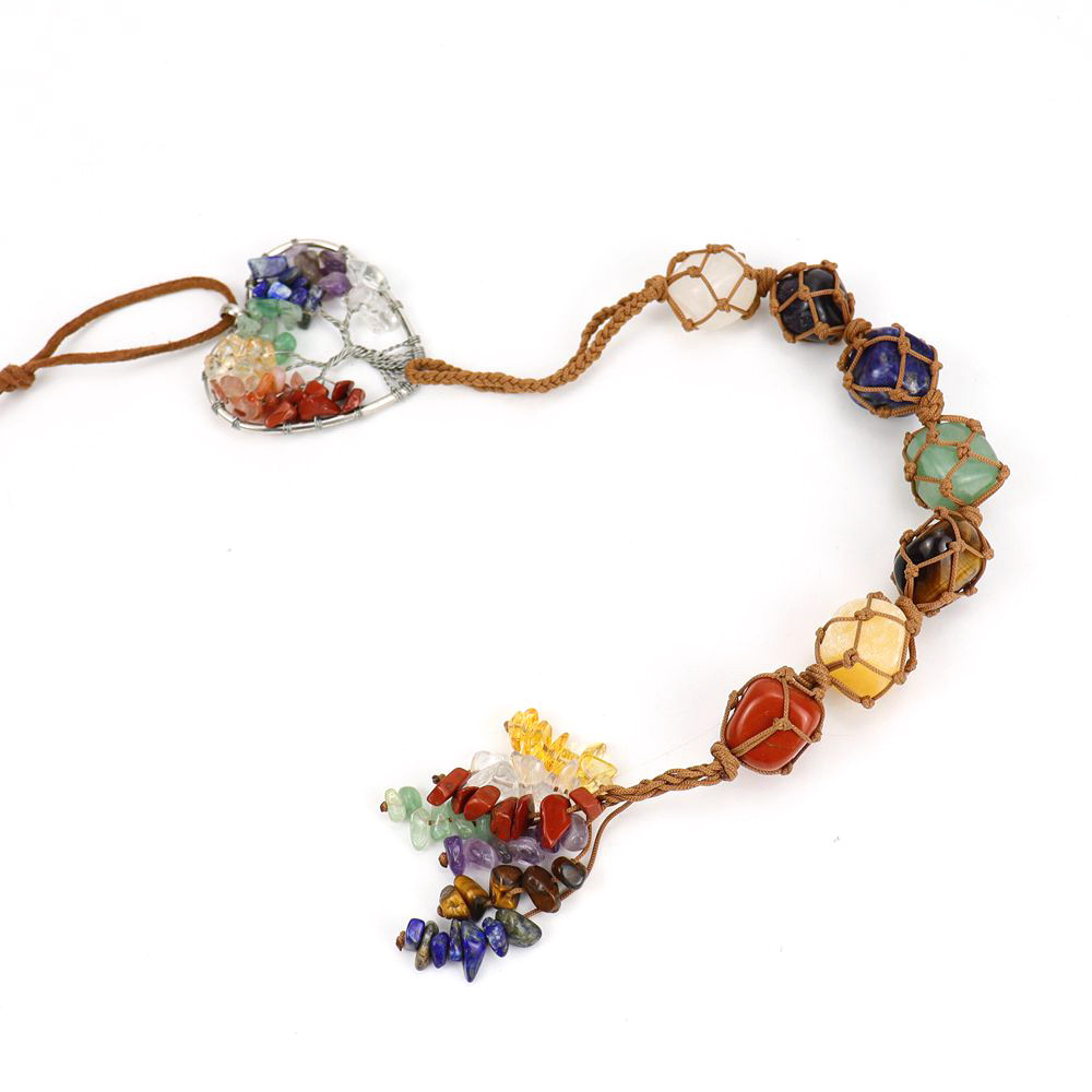 10:silver Heart Tree Root Life Tree Pendant