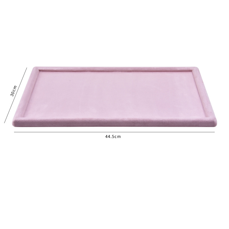 Pink Square Plate Extra Large