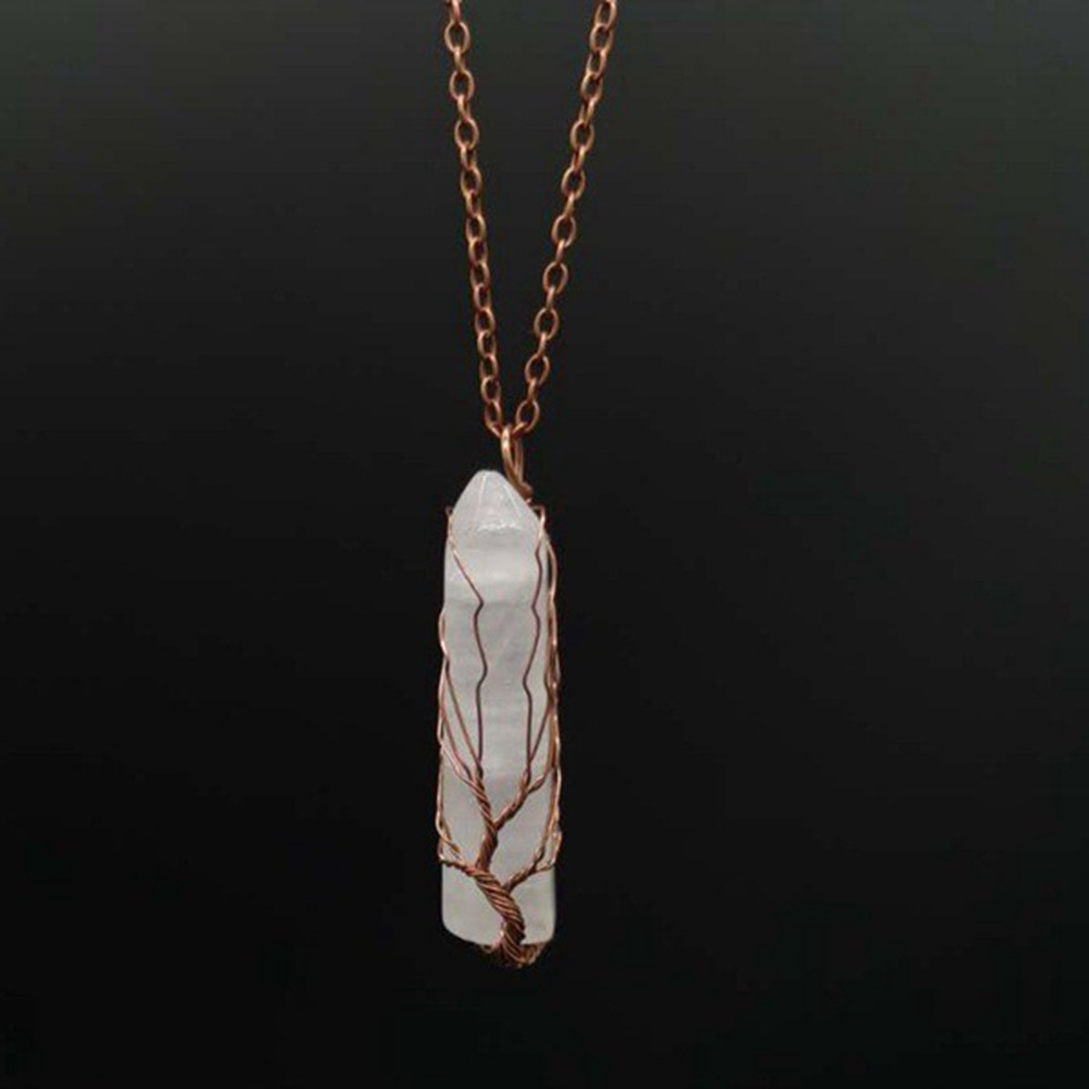 Ancient red copper white crystal