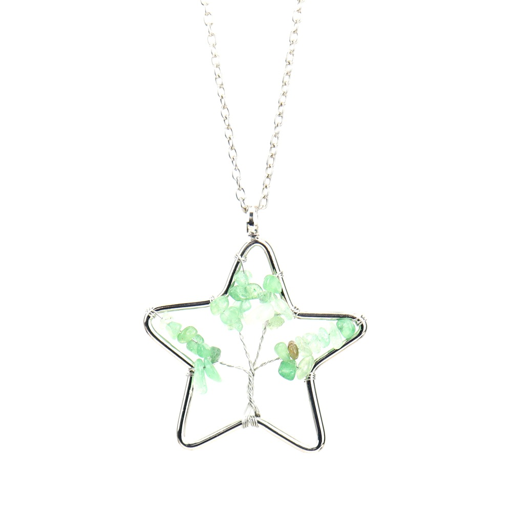 5:Silver   ordinary green aventurine