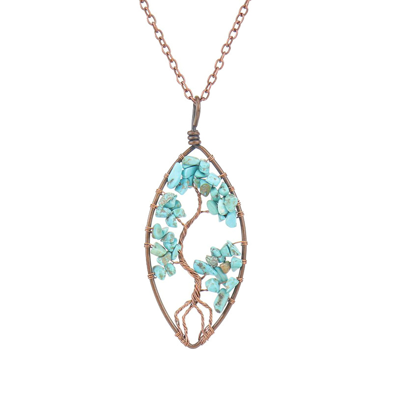 13:Blue Turquoise Chain Clause